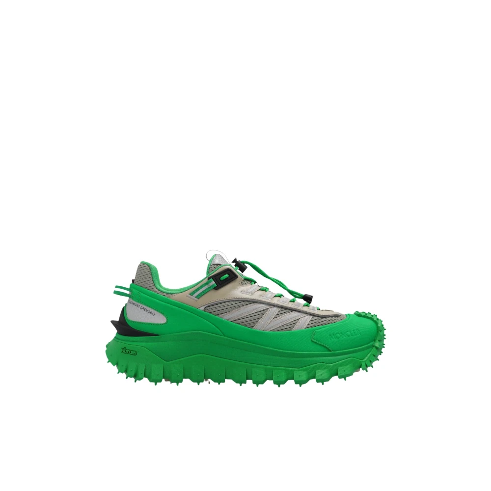 Moncler Groene Grenoble Sneakers voor Moderne Mannen Green Heren