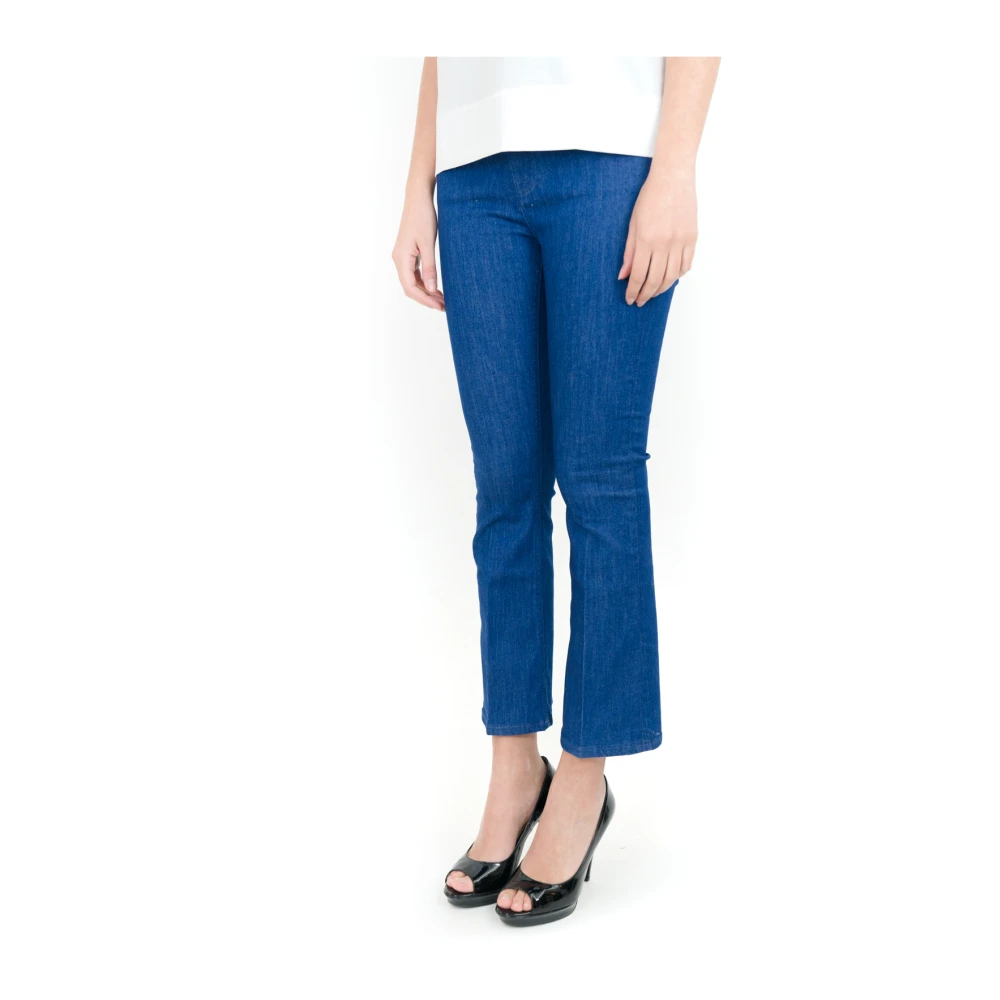 Victoria Beckham Slim-fit Jeans Blue Dames