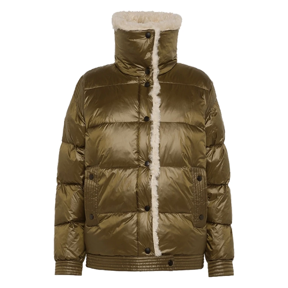 OOF Wear Ultra Licht Nylon Jack Green Dames