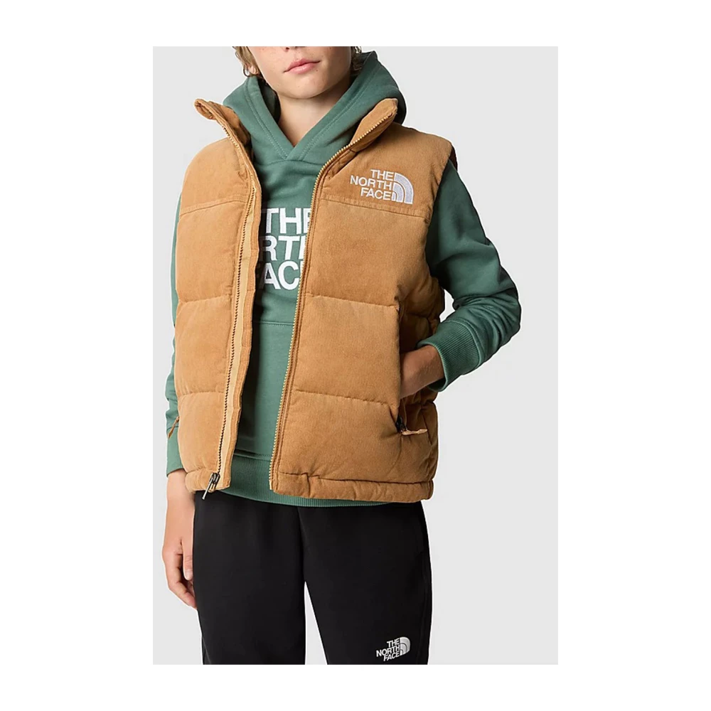 The North Face Retro Nuptse Kinderjas Beige Heren