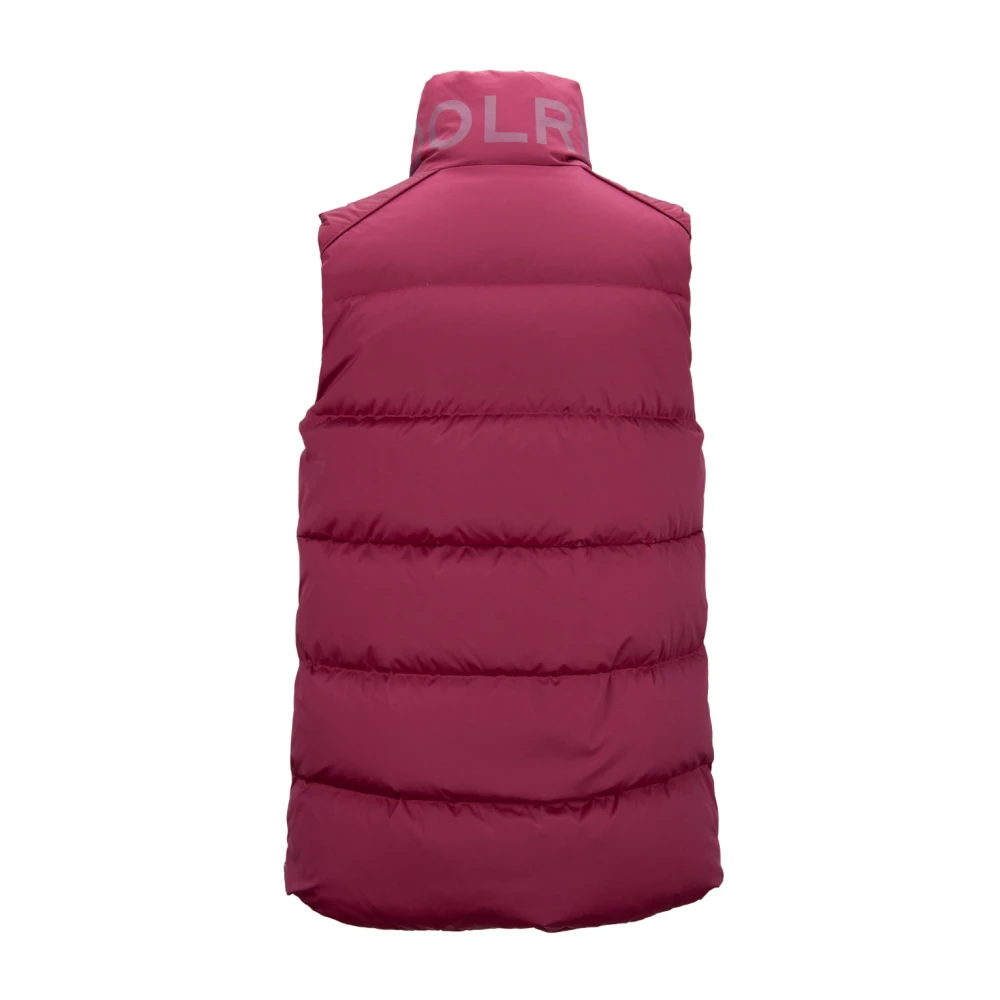 Woolrich Gewatteerd Vest met Rits voor Dames Red Dames