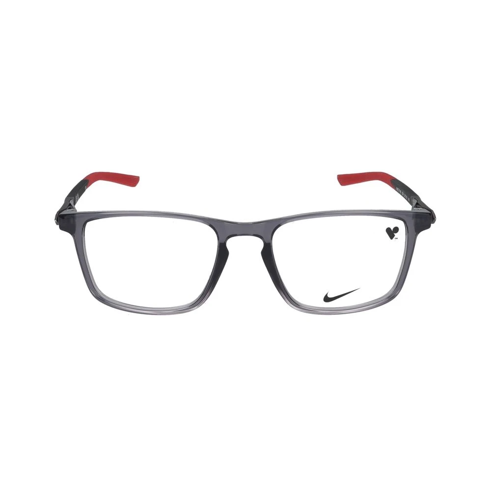 Nike Men's Gray Glasses, 54 Mm, Dark Grey Eyeglasses 7146 034