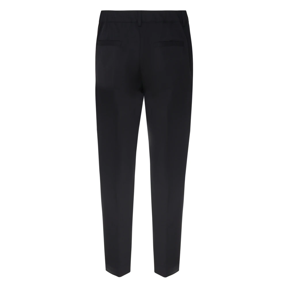 Mauro Grifoni Zwarte Broek met Ritssluiting Black Heren