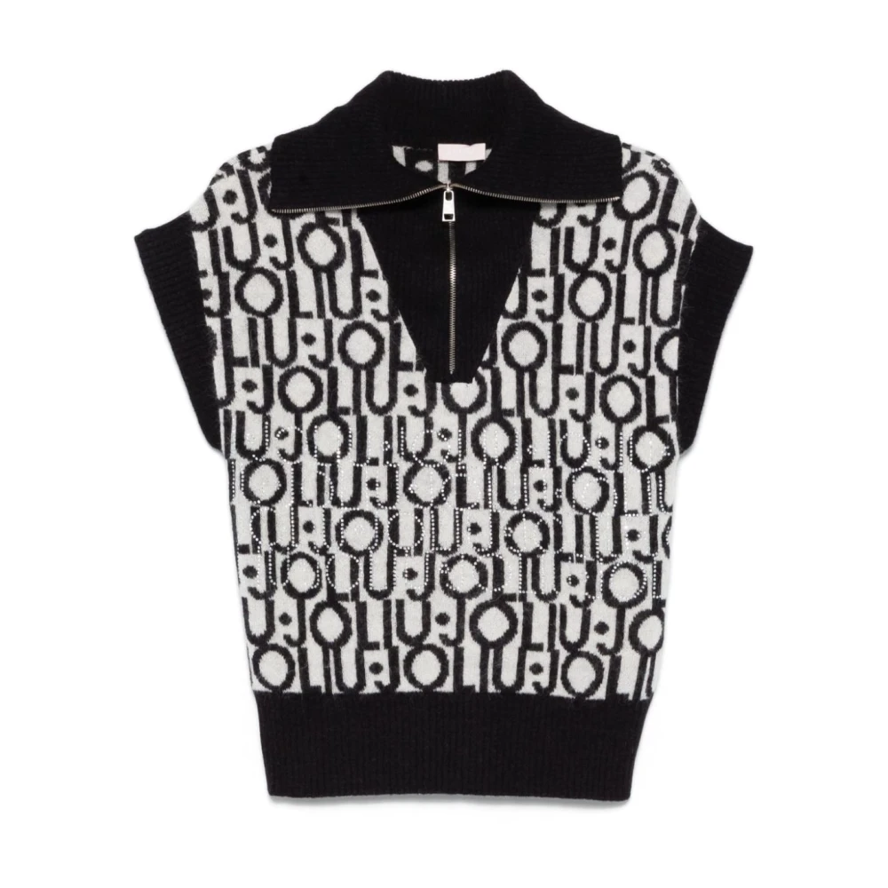 Liu Jo Nero Sweater Aw24 Dameskleding Black Dames