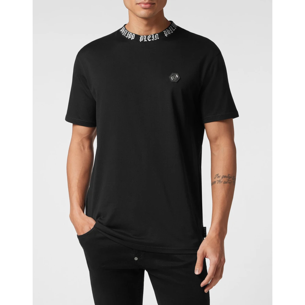 Philipp Plein Stijlvolle T-Shirt voor Heren Black Heren