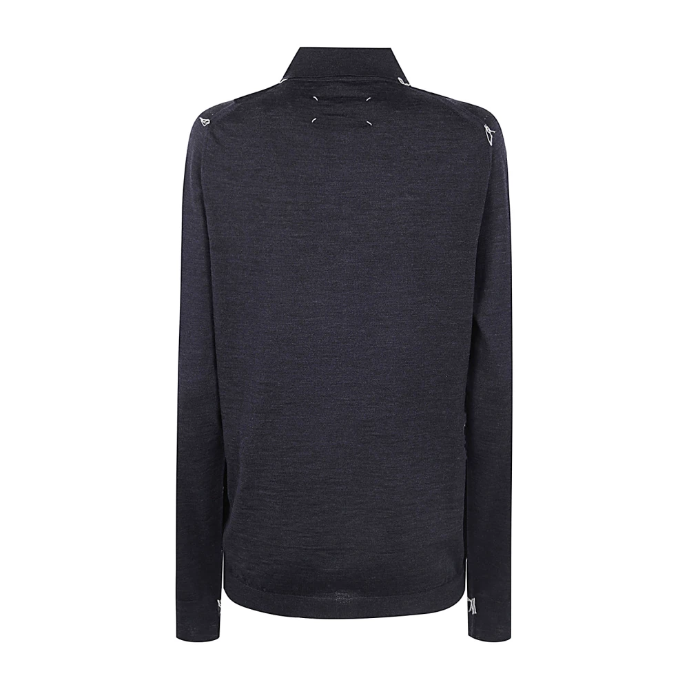 Maison Margiela Klassieke Polo Shirt voor Heren Gray Dames