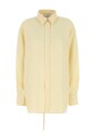chemise-oversize-en-laine-jaune-pastel