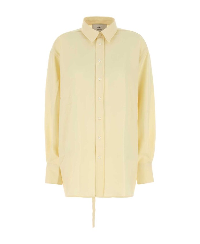 chemise-oversize-en-laine-jaune-pastel
