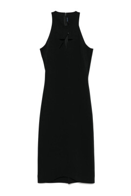 black-olympic-neckline-star-cut-out-dress