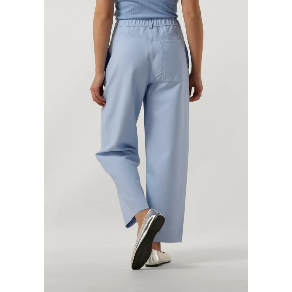 Penn&Ink N.Y Stijlvolle Blauwe Broek Dames Blue Dames