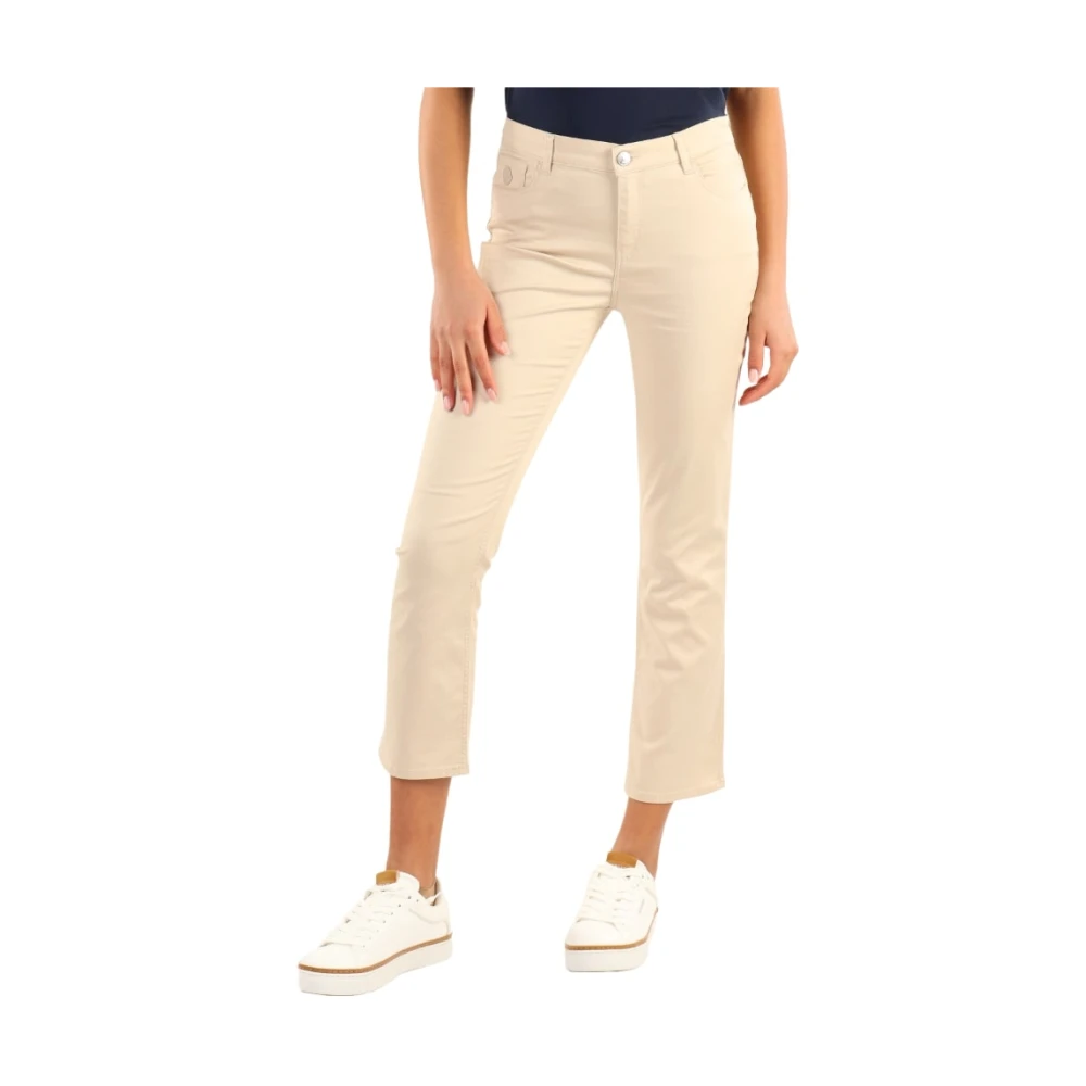Trussardi Stijlvolle Herenbroeken White Dames