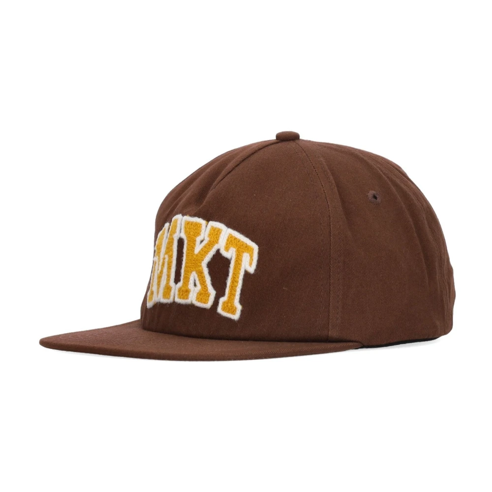 Market Platte klep pet Arc 5 panel Brown Heren