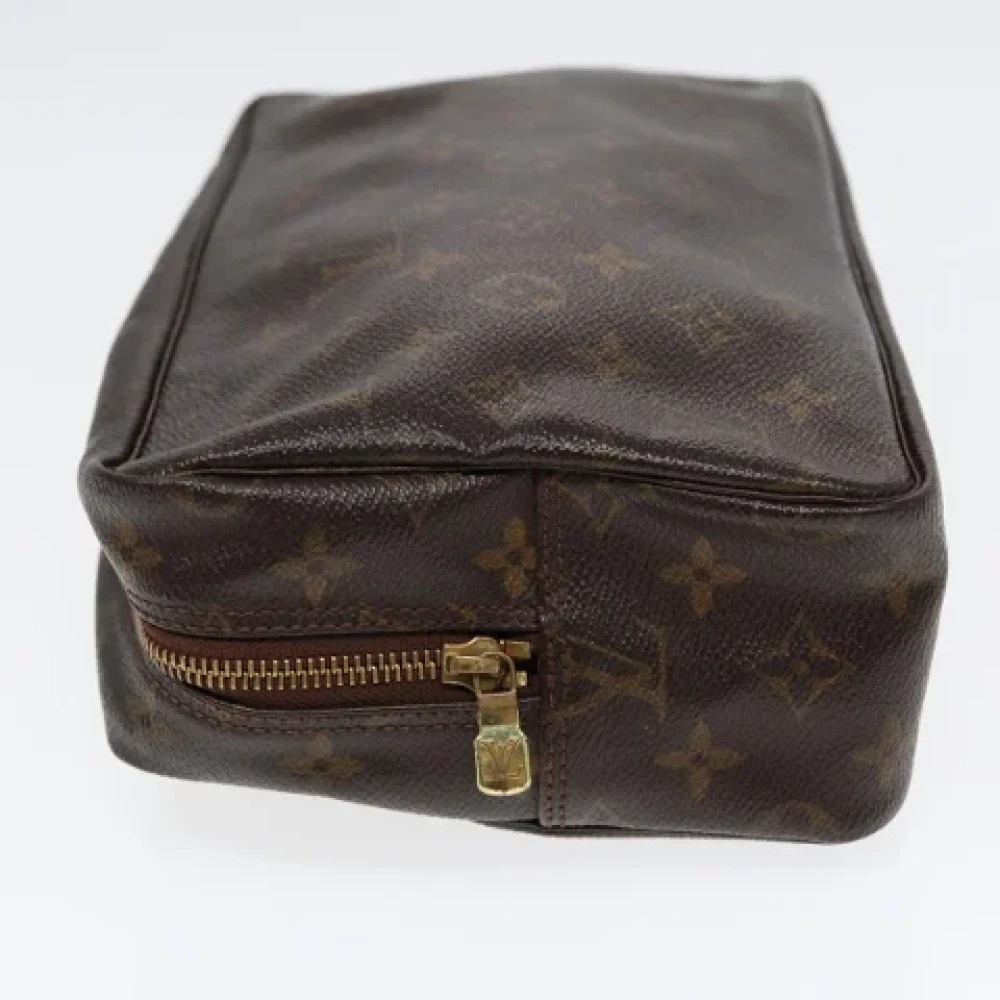 Louis Vuitton Vintage Pre-owned Canvas clutches Brown Dames