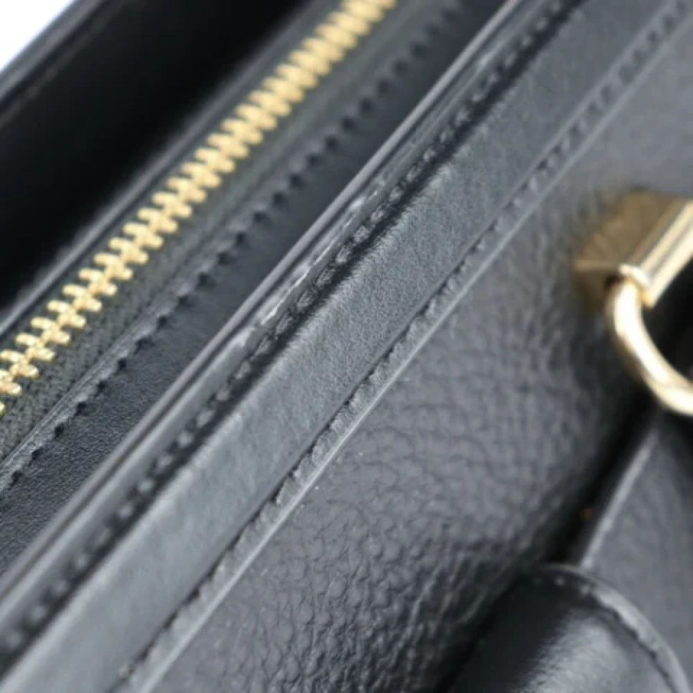 Coach Pre-owned Leather handbags Black Dames