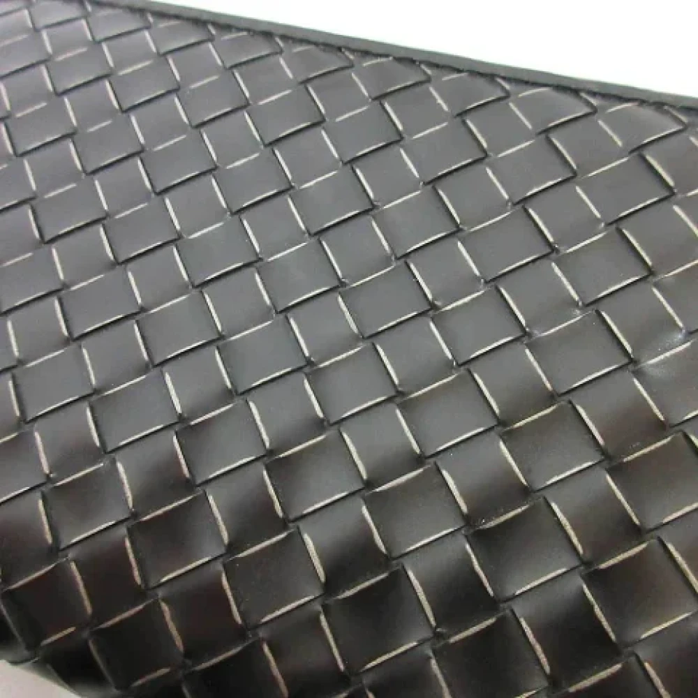 Bottega Veneta Vintage Pre-owned Leather wallets Black Heren