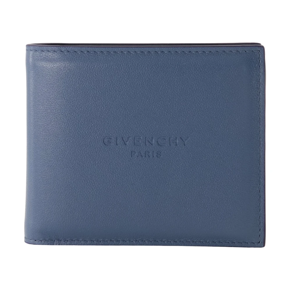 Givenchy Men's Blue Leather Wallet