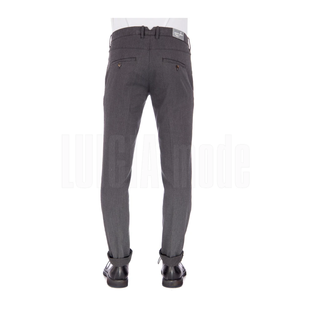 Jacob Cohën Klassieke Comfortabele Solide Broek Gray Heren