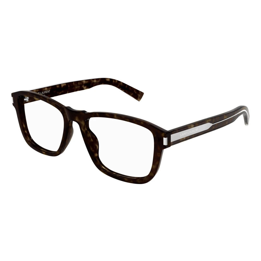 Saint Laurent Fashion Brillen Brown Heren
