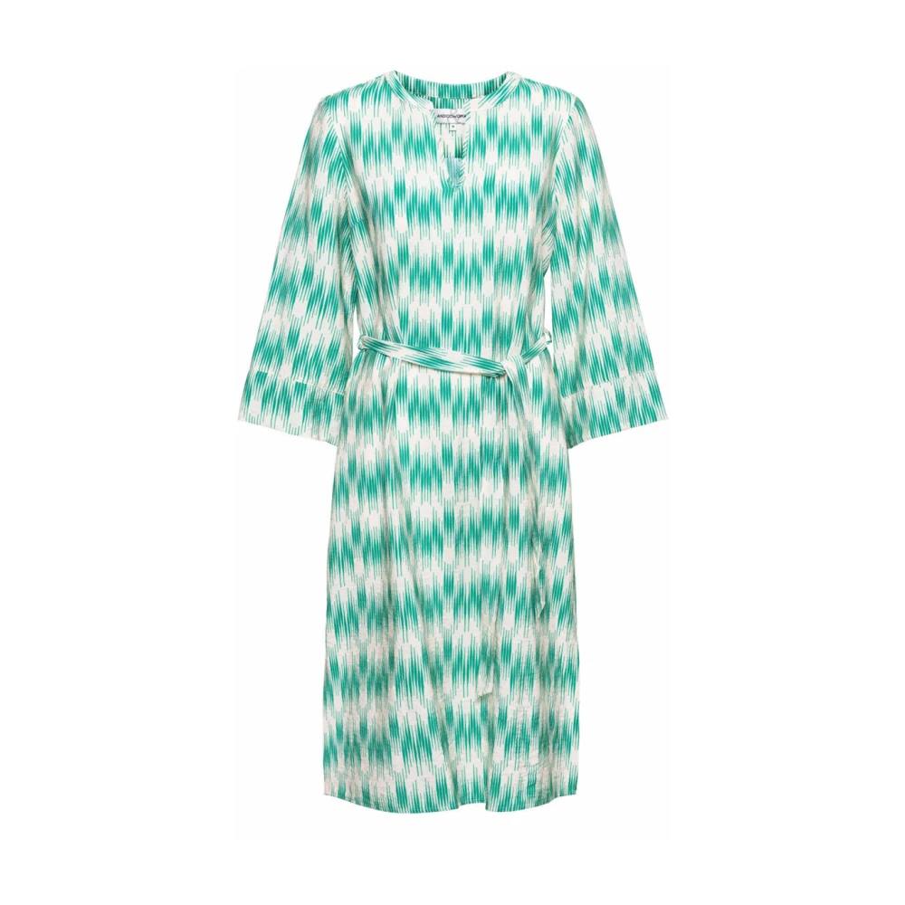 &Co Woman Dancing Lines Jurk Alessia Multicolor Dames