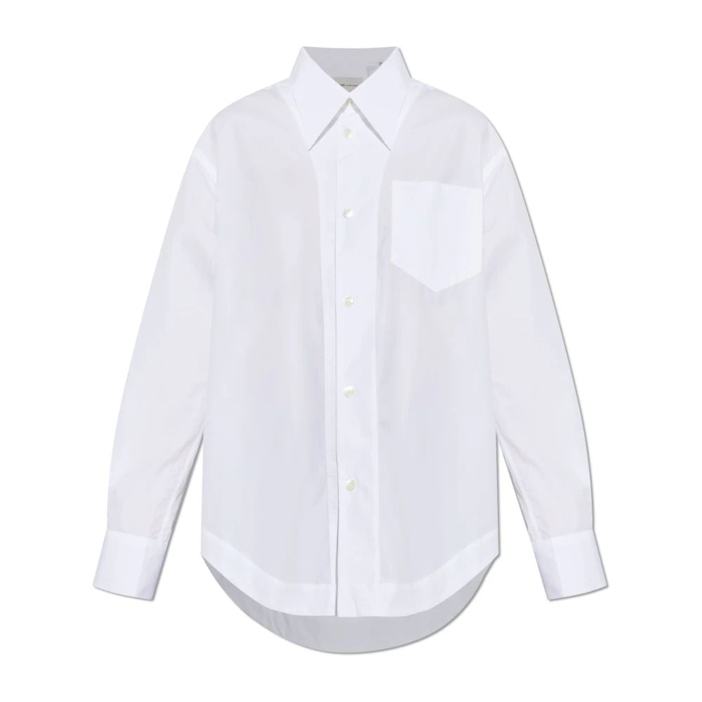 Ami Paris Donna Bianco Camicette 2XS, New,