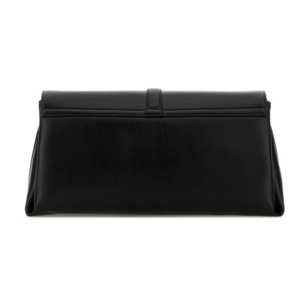 Salvatore Ferragamo Stijlvolle Zwarte Leren Crossbody Tas Black Dames