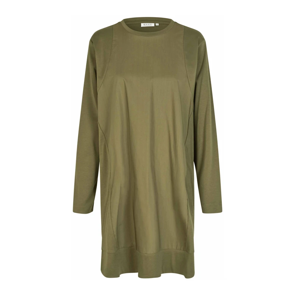 Masai Eenvoudige Sea Turtle Tuniek Green Dames