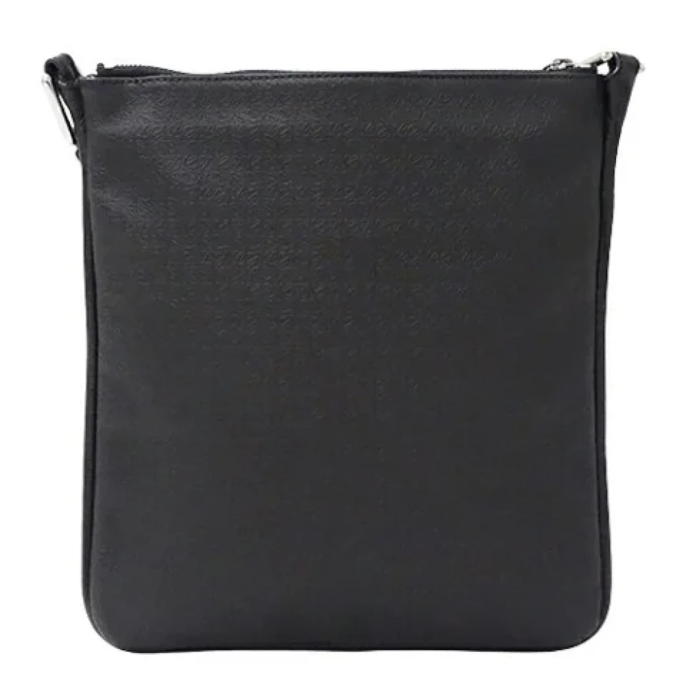 Loewe Pre-owned Canvas shoulder-bags Black Dames