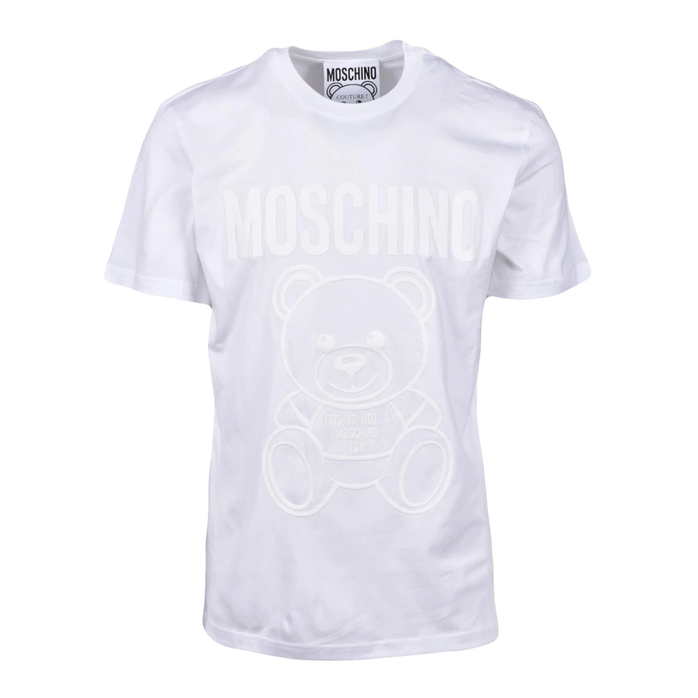 Moschino Tshirt White Heren