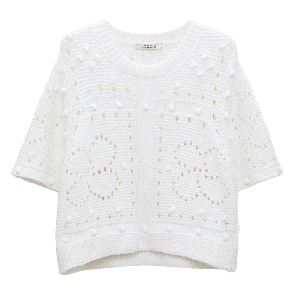 Dorothee schumacher Bohemian Mood Gebreide Trui White Dames