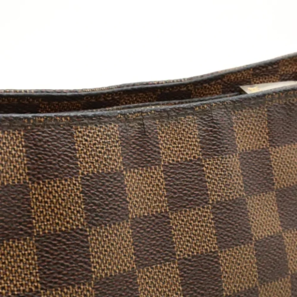 Louis Vuitton Vintage Pre-owned Plastic handbags Brown Dames