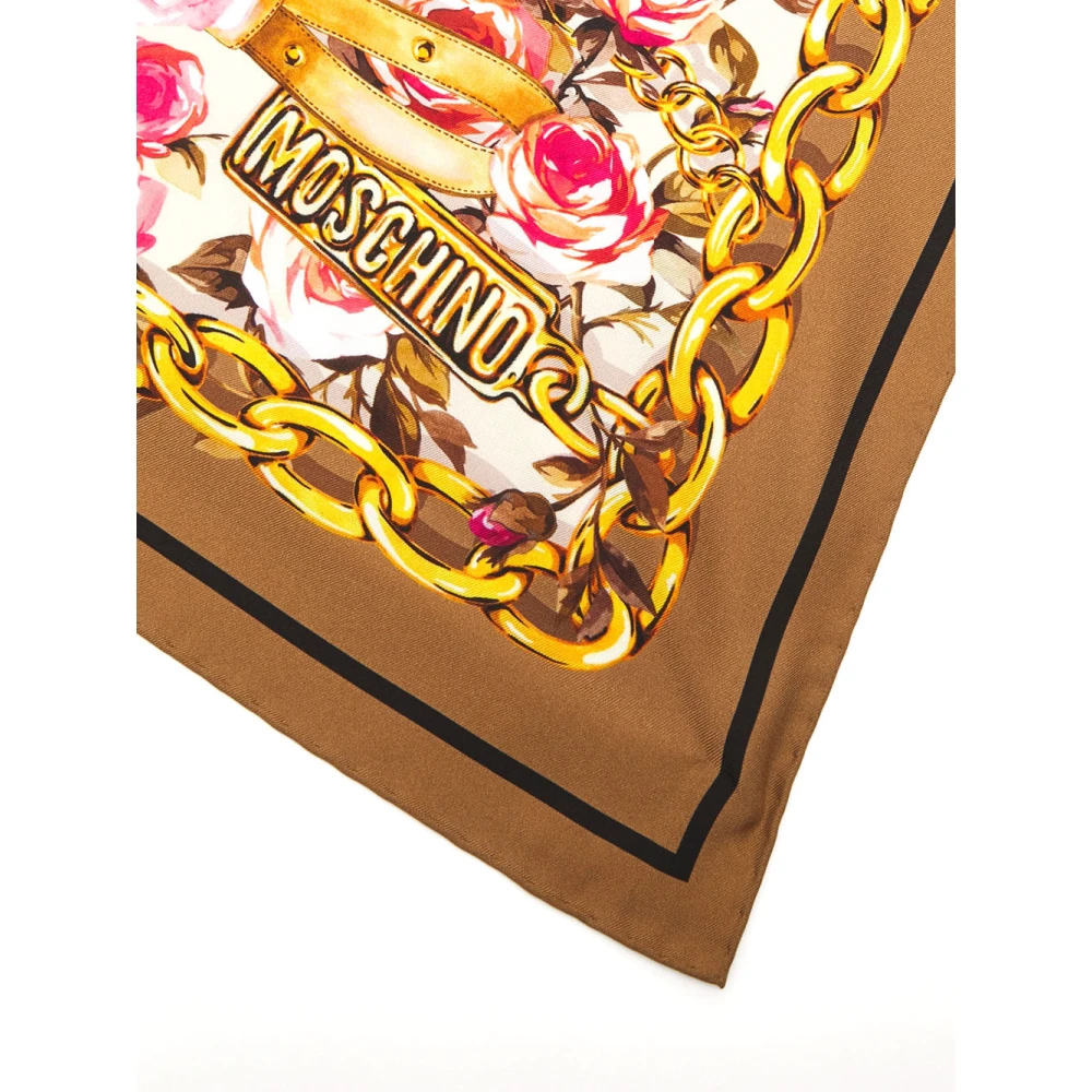 Moschino Stijlvolle Sjaal voor Modieuze Looks Multicolor Dames