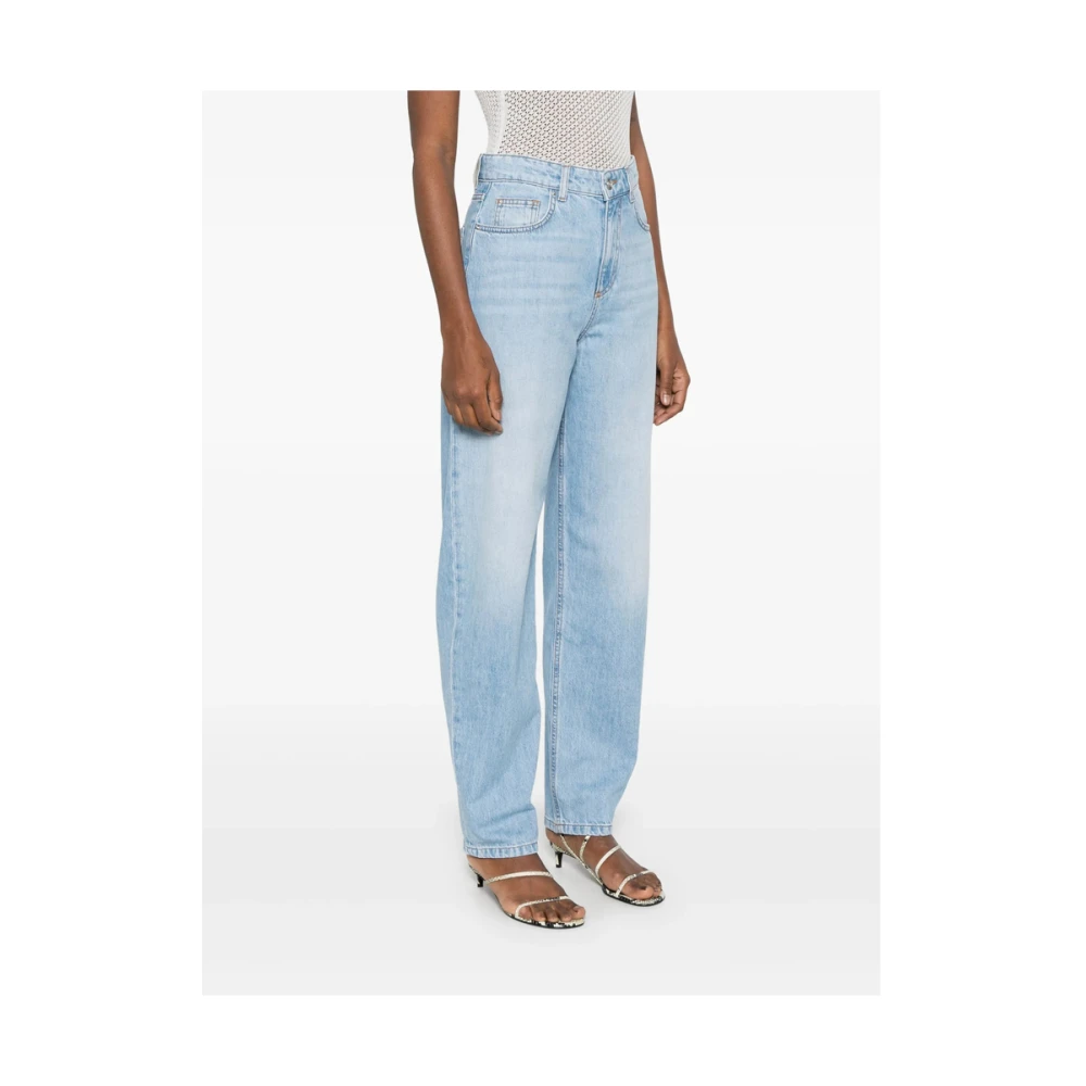 Marella Lichtblauwe Jeans met Klassieke Stijl Blue Dames