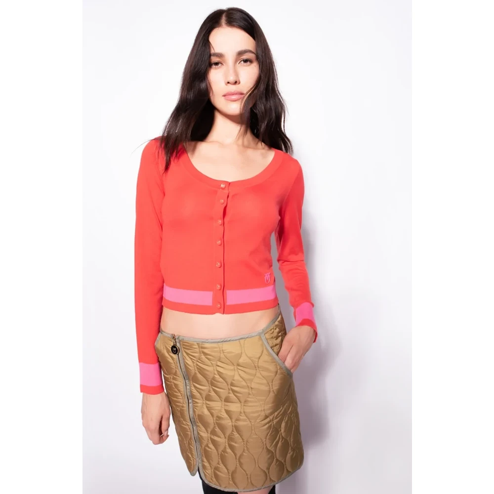 pinko Cardigan Red Dames