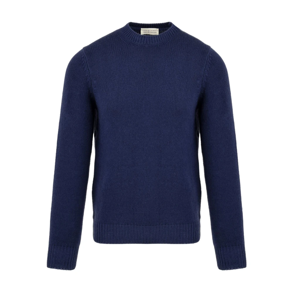 Knitwear > Round-neck Knitwear - - Filippo De Laurentiis - Modalova