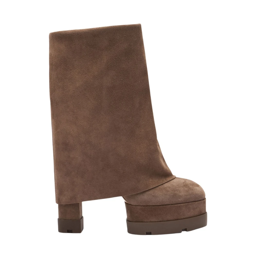 Casadei Women's Brown Heeled Boots, 7 Uk, Nancy Ankle Boot