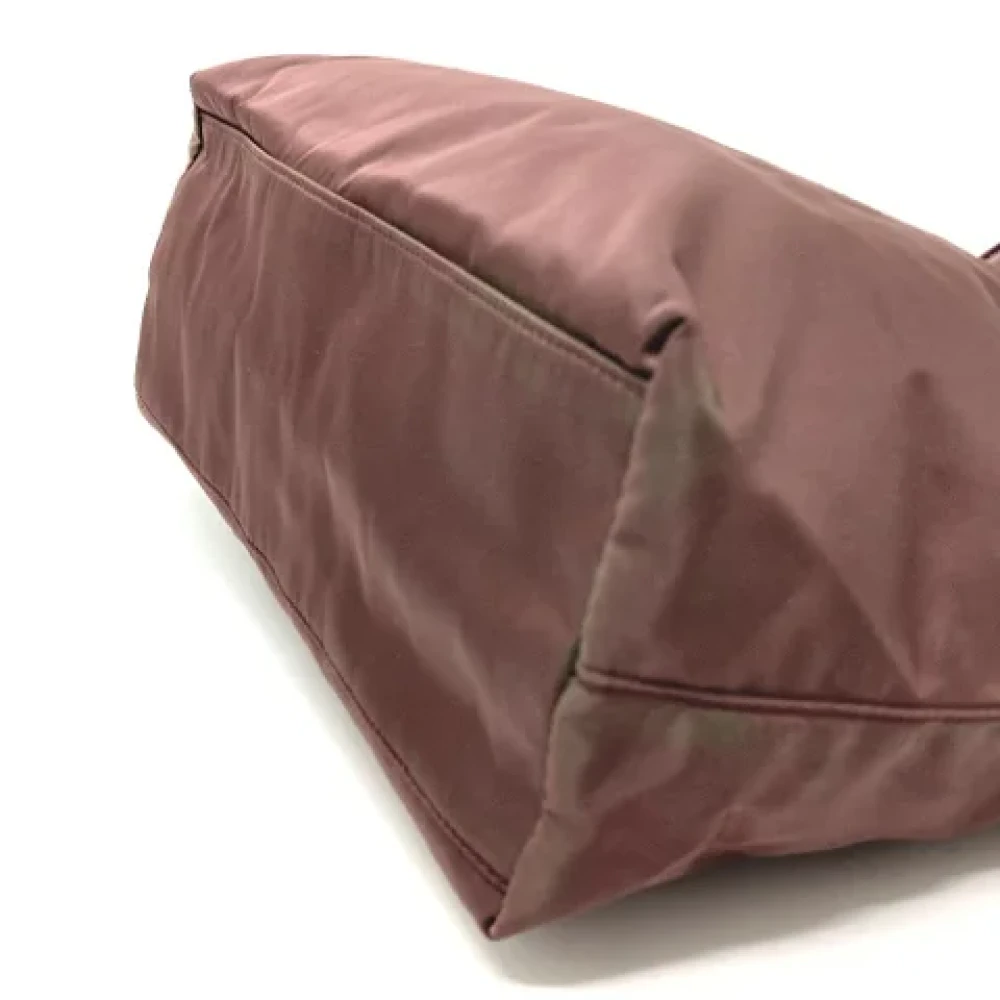 Prada Vintage Pre-owned Leather prada-bags Purple Dames