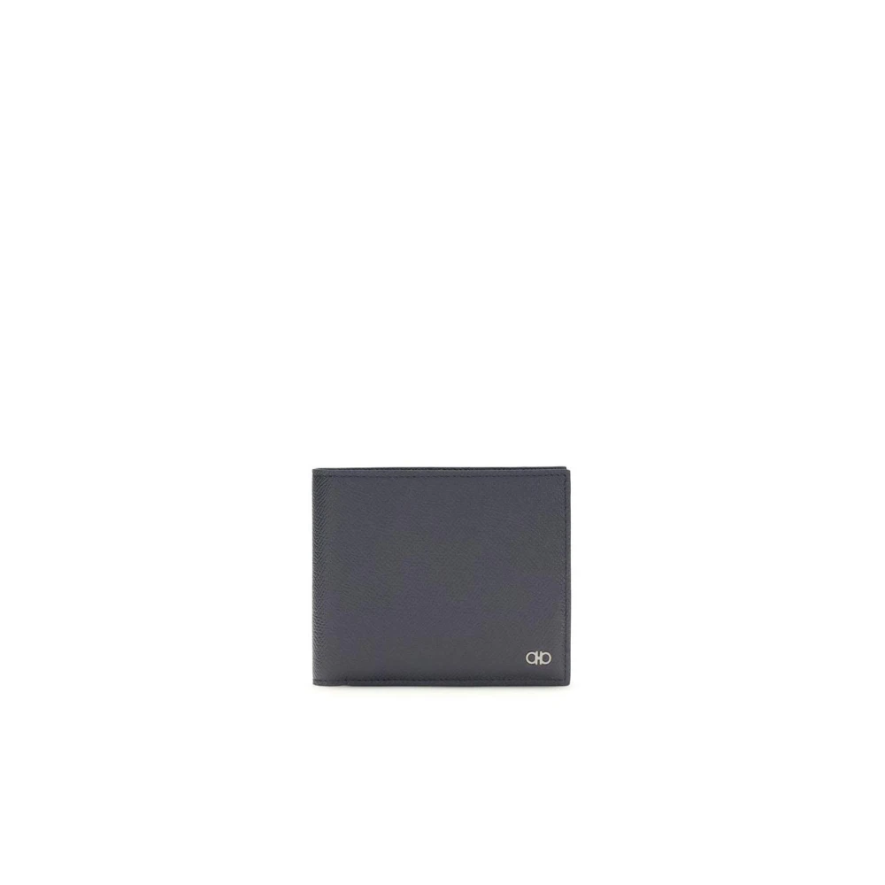 Ferragamo , Wallets & Cardholders, Male, Blue, One Size, Micro Gancio Wallet - Image 5