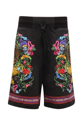 Panel Garden Bermuda Shorts Couture