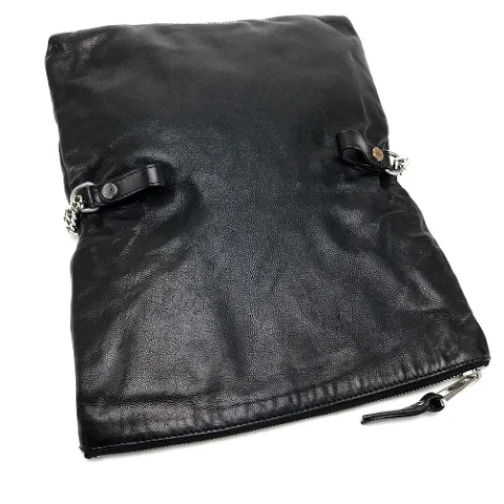 Jimmy Choo Pre-owned Leather shoulder-bags Black Dames
