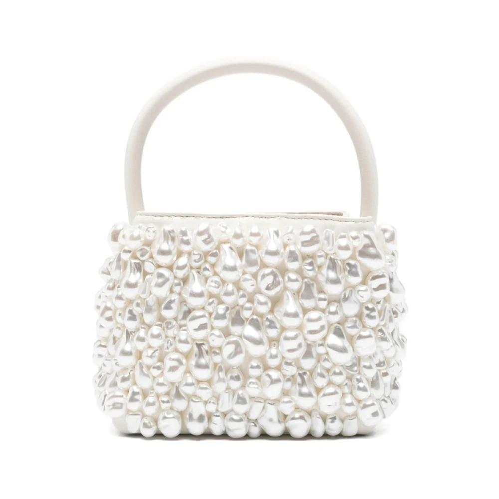 Pearl Embellished Top Handle Bag - Cult Gaia - Modalova
