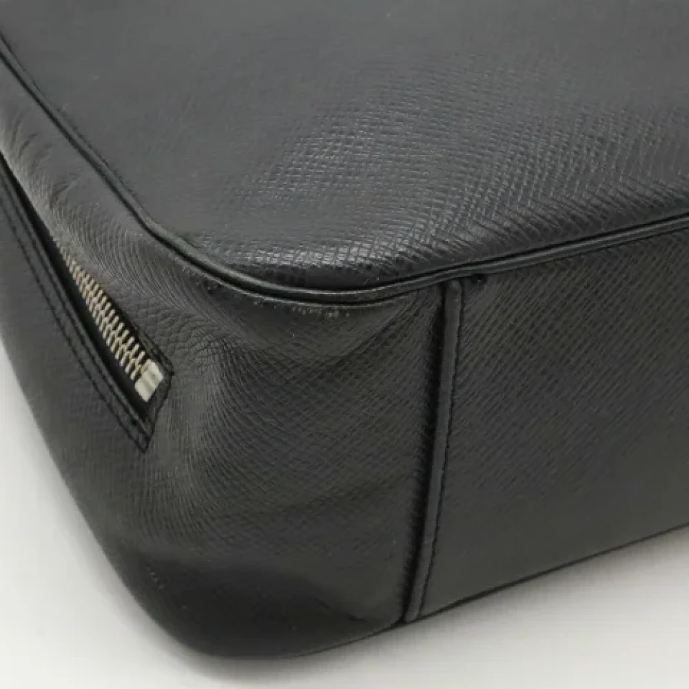 Louis Vuitton Vintage Pre-owned Leather clutches Black Dames