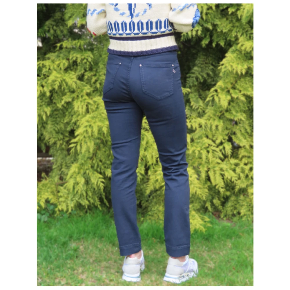 Islow Hoge Taille Matrozenbroek Blue Dames