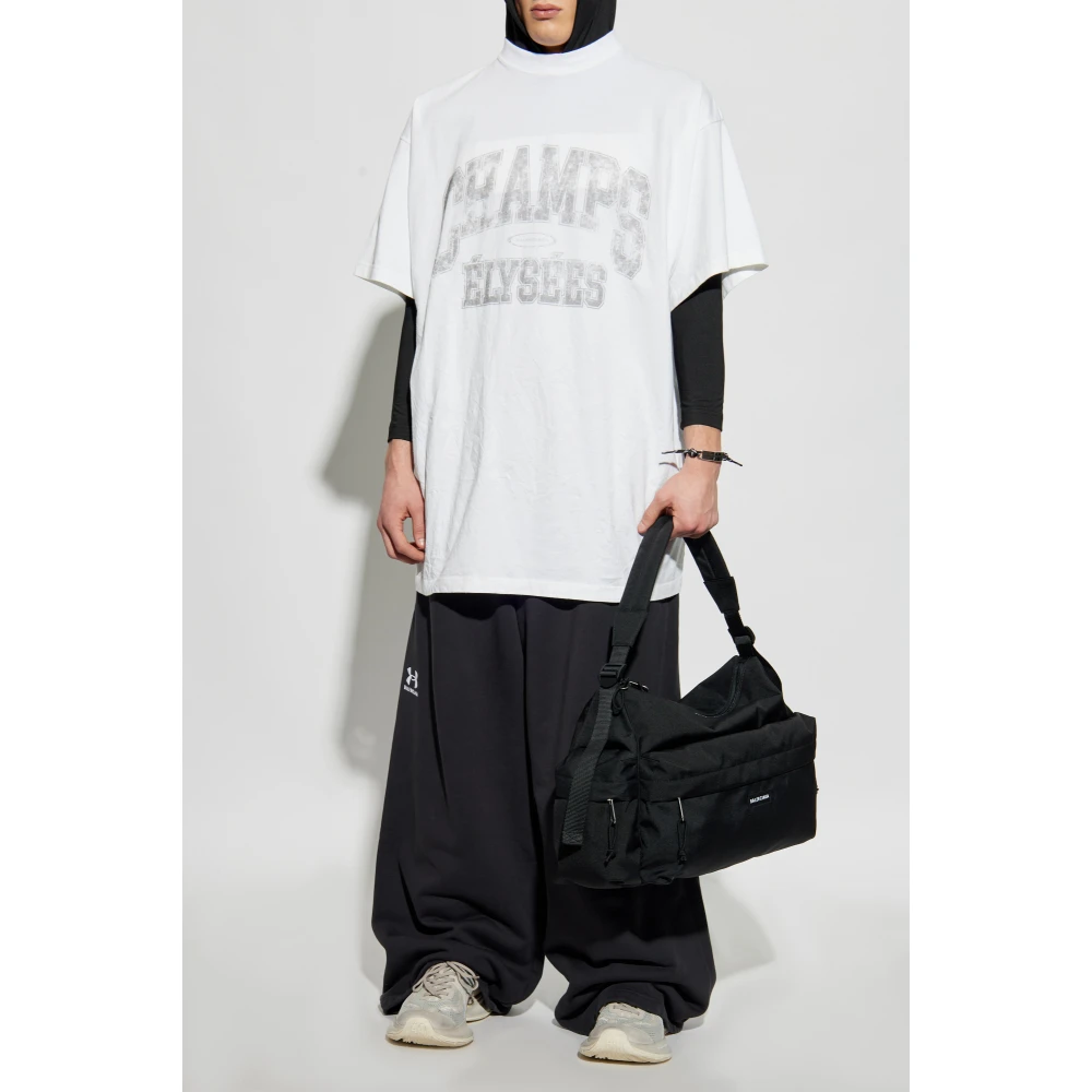 Balenciaga T-shirt met print Beige Heren