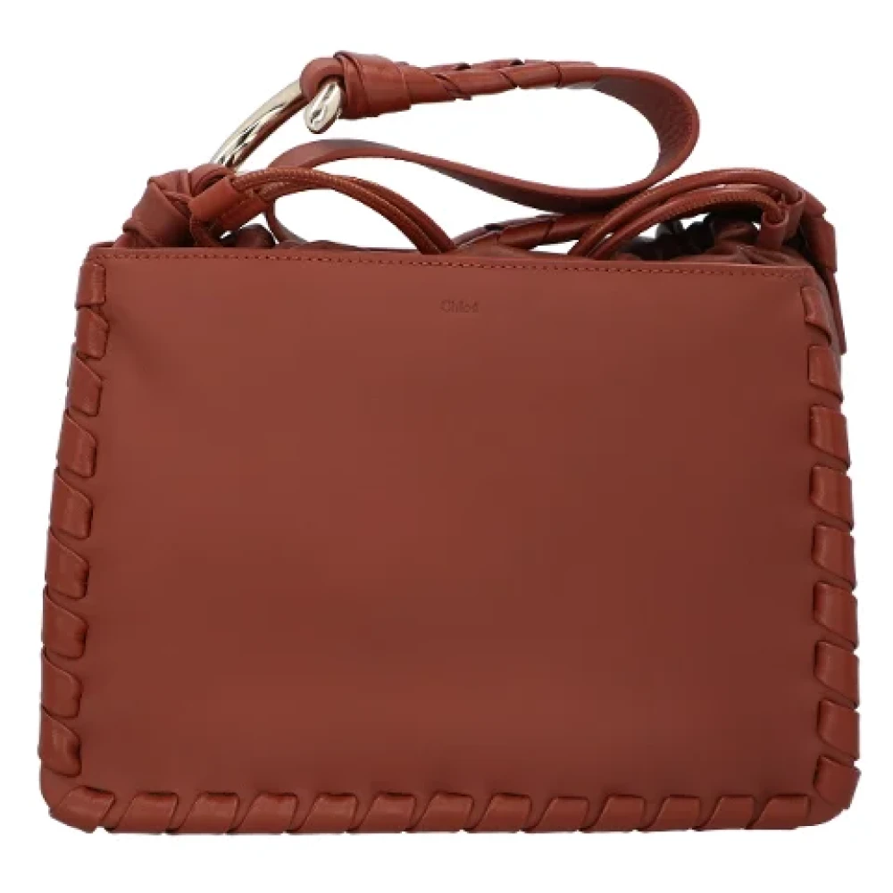 Chloé Leather shoulder-bags Brown Dames