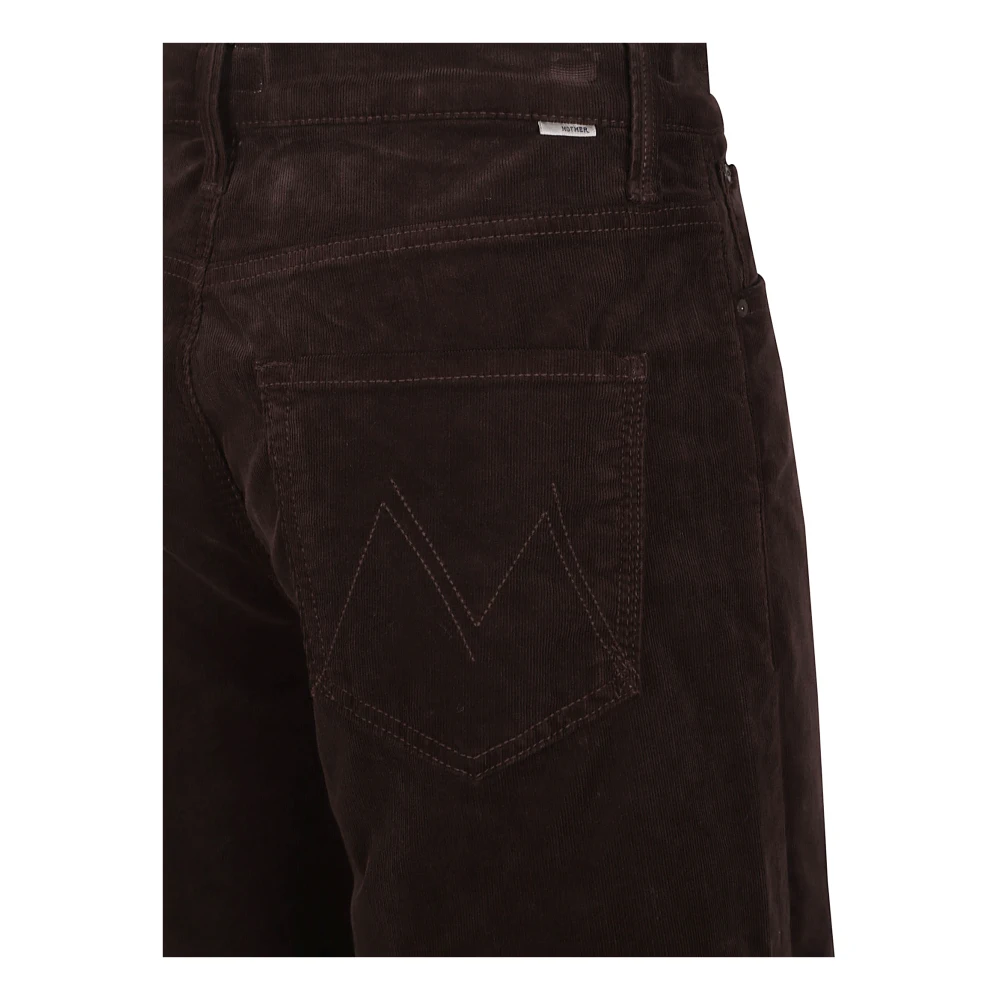 Mother Bruine Denim Jeans Gemaakt in de VS Brown Dames