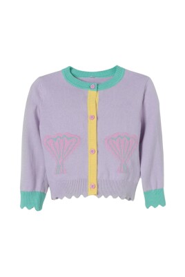 lilac-knit-cardigan-for-kids