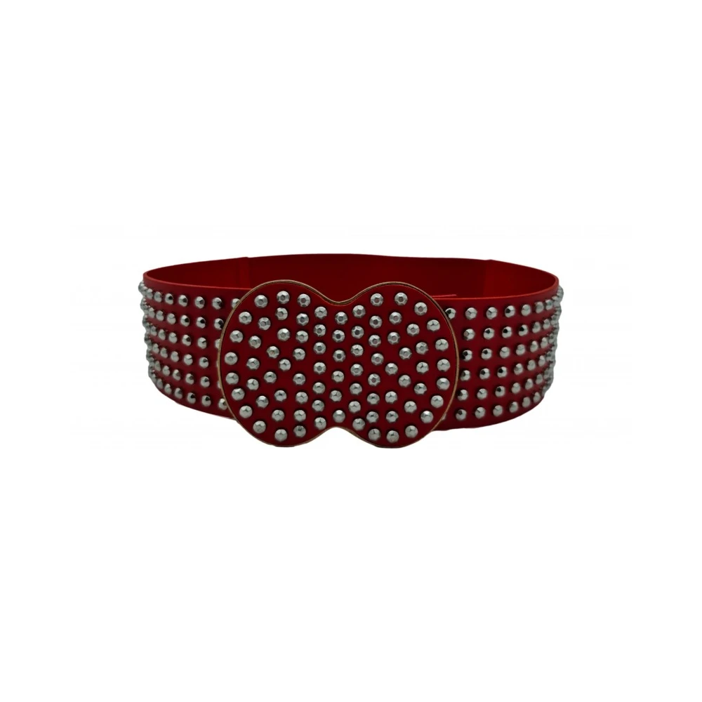 Aniye By Gespste Eco-Leren Ceintuur Red Dames