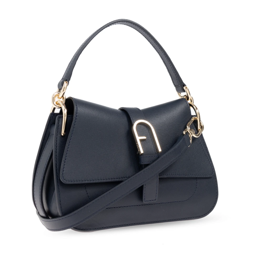 Furla Tas Flow Mini Blue Dames