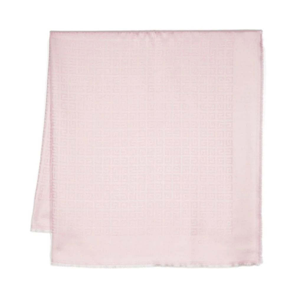 Givenchy Sjaal met monogram Pink Dames