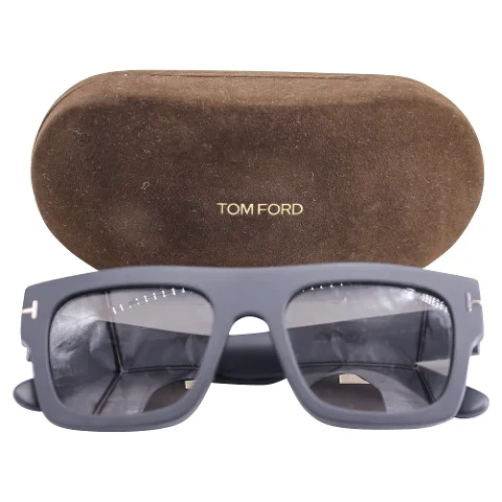 Tom Ford Pre-owned Acetate sunglasses Black Dames